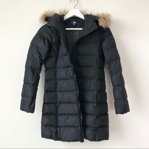 NWOT Kids fur hooded parka